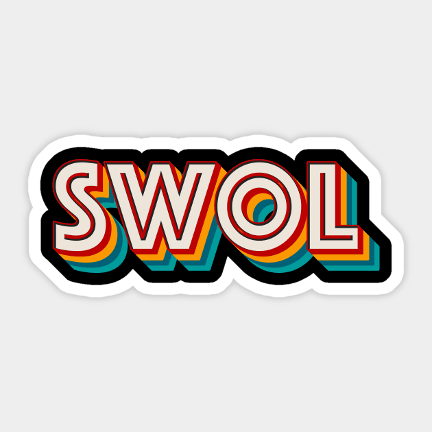 Swol Sticker by n23tees